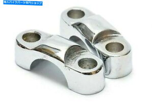 �N���[���p�[�c Chrome�n���h���o�[�N�����v - BSA Triumph 65-5333,97-2655 Chrome Handlebar Clamps - BSA Triumph 65-5333, 97-2655�y���s�A���i�z