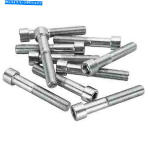 �N���[���p�[�c �R���j�[��PSHC-237 3/8-24 x 2-1 / 4�����N�����������ꂽ�A�����{���g10�p�b�N�A�����J Colony #PSHC-237 3/8-24 x 2-1/4 length Chrome Polished Allen Bolt 10 pack USA