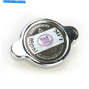 N[p[c KSN[ObvX^CWG[^[Lbv - 58-1011 K & S Chrome Grip Style Radiator Cap - 58-1011
