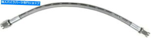 N[p[c ObhbW80316NGh16 "ŃNAR[gjo[Tu[Lz[X16" Goodridge 80316 Clear-Coat Universal Brake Hoses with Chrome Ends 16"
