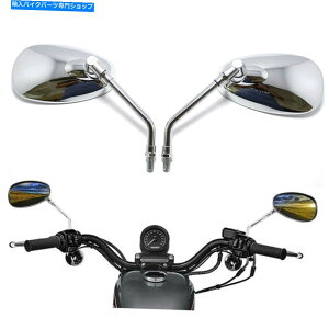 N[p[c Suzuki Boulevard M109R M50 C50T S40̂߂̃NI[goCAr[~[10mm Chrome Motorcycle Rear View Mirrors 10MM For Suzuki Boulevard M109R M50 C50T S40