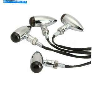 �N���[���p�[�c ���}�nVirago XV 250 500 535 700 750 920 1100�̂��߂�4x�r���b�g�^�[���V�O�i�����C�g 4X Billet Turn Signals Lights For Yamaha Virago XV 250 500 535 700 750 920 1100