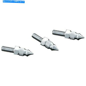 N[p[c 1369 Harley Flht Flhx Flhtk̂߂1369 Chrome CNCA~jEhKX}EgXpCN 1369 Chrome CNC Aluminum Windshield Mounting Spikes For Harley FLHT FLHX FLHTK