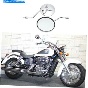 N[p[c XYLBoulevard C50 C90T C109 M109R M50̂߂̃I[goC~[N10mm Motorcycle Mirrors Chrome 10mm For Suzuki Boulevard C50 C90 C90T C109 M109R M50
