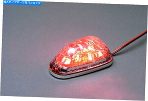 N[p[c KS 25-9701 LED~j}[J[CgAOp`ANA6LED K&S 25-9701 Led MinI-Marker Light, Triangle, Chrome, Red 6 Leds