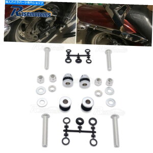 N[p[c Harley Dyna Fat Bob[C_[̂߂HoldfasthbLOn[hEFA Chrome Sissy Bar Holdfast Docking Hardware For Harley Dyna Fat Bob Low Rider
