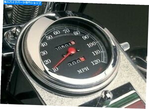 �N���[���p�[�c Harley Dyna Flst FXST Touring Flhs Flhr�̂��߂̃N�����X�s�[�h���[�^�[�g���������O�o�C�U�[ Chrome Speedometer Trim Ring Visor For Harley DYNA FLST FXST Touring FLHS FLHR�y���s�A���i�z
