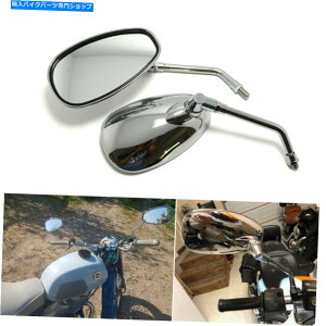 �N���[���p�[�c Triumph Thunderbird Suzuki GS1100G�̂��߂̃N�����I�[�g�o�C�̃o�b�N�~���[10mm Chrome Motorcycle Rearview Mirrors 10mm for Triumph Thunderbird Suzuki GS1100G�y���s�A���i�z