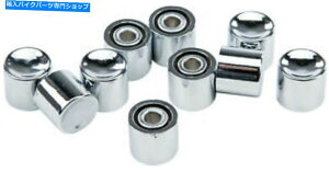 N[p[c HardDrive 85932 Signal Button CapsALong Chrome񂵂܂ HardDrive 85932 Turn Signal Button Caps, Long Chrome