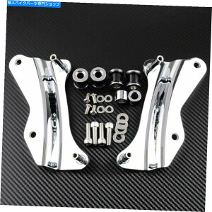 N[p[c Harley Davidson 14Abvc[OpN[4|CghbLOn[hEFALbg Chrome 4-Point Docking Hardware Kit For Harley Davidson 14-UP Touring