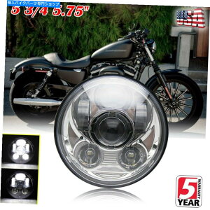 N[p[c 5.75 "n[[ - _rbh\X|[cX^[1200AC883̂߂LEDwbhCgvWFN^[Hi-Lo 5.75" LED Headlight Projector Hi-Lo for Harley-Davidson Sportster 1200 Iron 883