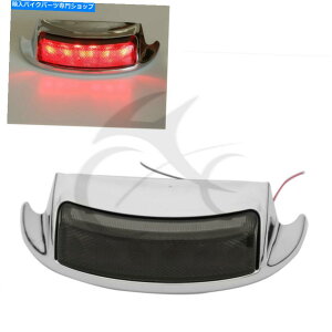 N[p[c Harley Davidson Touring 2009-2016 15̂߂̃NAtF_[̃qgvu[LCg Chrome Rear Fender Tip Lamp Brake Light For Harley Davidson Touring 2009-2016 15