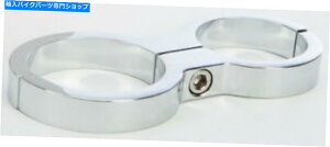 N[p[c n[hhCutH[NNv41mmN[23-0255 HardDrive Fork Clamp 41mm Chrome 23-0255
