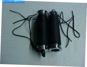 N[p[c I[goCN[ubNWtW/^bZObv6 1/4 "x 1" Motorcycle Chrome Black W Fringe / Tassels Grips 6 1/4" X 1"