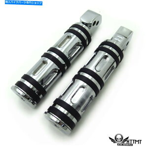 N[p[c }nV-STAR 1000 650CX^[Vix Virago Strŷ߂̃NGbWJbgtbgybO Chrome Edge Cut Footpegs For Yamaha V-Star 1000 650 Royal Star V-Max Virago Stry