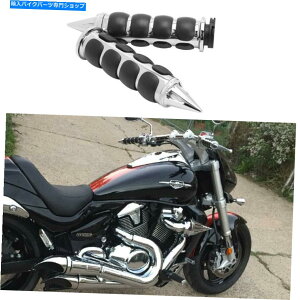 N[p[c I[goCnhObv1 "XYLuo[hM109R M50 C50 C90pnho[N Motorcycle Hand Grips 1" Handlebar Chrome For Suzuki Boulevard M109R M50 C50 C90