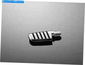 N[p[c I[goCC_[tbgybO - NƃS - z_VT600C / VT750f Motorcycle Rider Footpegs - Chrome and Rubber - Honda VT600C/ VT750 Models