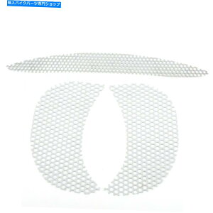 N[p[c Harley Road Glide Fl 15-21pN[ZpbVtFAOgbvxgXN[O Chrome Hexagon Mesh Fairing Top Vent Screen Grill For Harley Road Glide FL 15-21