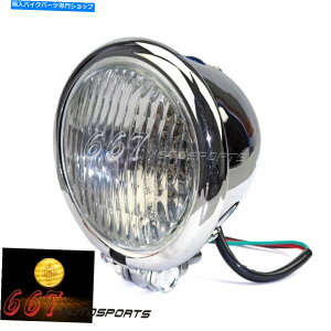 N[p[c Harley Davidson Softail SportsterpN[xCcX^CH4wbhCgwbhv Chrome Bates Style H4 Headlight Headlamp For Harley Davidson Softail Sportster