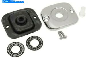 �N���[���p�[�c Harley Suftail Dyna Road King Sportster�̂��߂̃N�����t�����g�}�X�^�[�V�����_�[�̂ӂ� Chrome Front Master Cylinder Lid for Harley Softail Dyna Road King Sportster