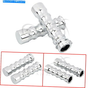 N[p[c yAN[XPg1 ''n[[X|[cX^[1200JX^XLH1200Ĉ߂̃nhObv Pair Chrome Skeleton 1'' Hand Grips For Harley Sportster 1200 Custom XLH1200C