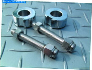 N[p[c n[[\tĝ߂Ultima ChromeX`[AANX1987-1999 OEM 47577-86 Ultima Chrome Steel Rear Axle Adjuster for Harley Softail 1987-1999 OEM 47577-86