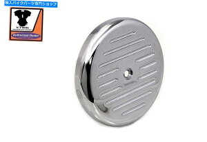 N[p[c Chrome{[~OGAN[i[Jo[G{TC\tg_Cic[O`bp[Xbg Chrome Ball Milled Air Cleaner Cover EVO TC Softail Dyna Touring Chopper Slotted