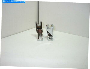 N[p[c 2014ÑNqPEGuPbg̓AJ̃AJ 2014-Later Chrome Passenger Peg Brackets For Harley Davidson Touring USA Made
