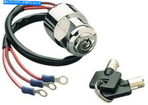 N[p[c NJX^EhL[COjbVXCb`3|WVFRn[[X|[cX^[DS-272112 Chrome Custom Round Key Ignition Switch 3 Position fr Harley Sportster DS-272112