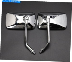 N[p[c z_}Oi250 VF 750C 500C 1000CpN[I[goC̒`TCh~[ Chrome Motorcycle Rectangle Side Mirrors For Honda Magna 250 VF 750C 500C 1000C