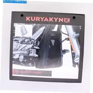 �N���[���p�[�c �N���C���L���N���[�����b�V���`���X�|�C���[�G�A�_���t���[�����M�����[�^�J�o�[14-16 FLH 6498 Kuryakyn Chrome Mesh Chin Spoiler Air Dam Frame Regulator Cover 14-16 FLH 6498