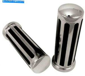 �N���[���p�[�c �n�[���[�n���h�O���b�v�N���[���S��TBW�c�A�[08-19 Flht Flhr Fltr V-Twin 28-0645 Y1 Harley Hand Grips Chrome Rubber TBW Tour 08-19 FLHT FLHR FLTR V-Twin 28-0645 Y1�y���s�A���i�z