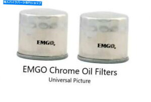 N[p[c 1982-1984n[[_rbh\FLH-80 1340 EMGO CHROME 2ICtB^[10-07800 1982-1984 Harley Davidson FLH-80 1340 Emgo Chrome 2 Oil Filters #10-07800