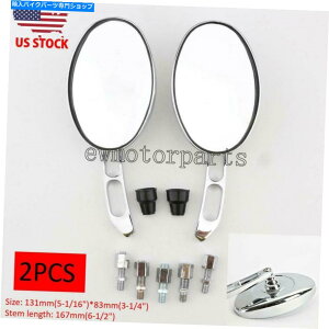 N[p[c XYLNBoulevard C50 C90 C109R M109R M50 US Chrome Rearview Mirrors for Suzuki Intruder Boulevard C50 C90 C109R M109R M50 US