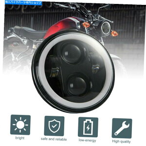 N[p[c I[goC[^[̂߂̍ł邢5-3 / 4 "5.75"C`LEDvWFN^[wbhCgDRL Brightest 5-3/4" 5.75" inch LED Projector Headlight DRL for Motorcycle Motor