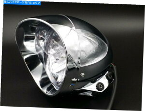 N[p[c 6 3/4 "I[goCN[rbOubgwbhCgn[[`bp[c[OJX^ 6 3/4" MOTORCYCLE CHROME BIG BULLET HEADLIGHT FOR HARLEY CHOPPER TOURING CUSTOM