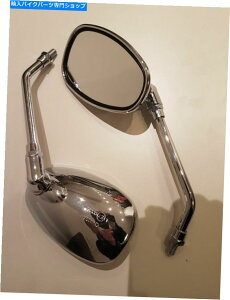 N[p[c N~[̃yA10mm Yamaha V MAX 1700 PAIR OF CHROME MIRRORS 10MM YAMAHA V MAX 1700