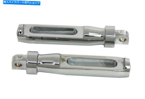 N[p[c Chrome BaTique Style Footpeg Set̓n[[ - _rbh\ɃtBbg܂ Chrome Batique Style Footpeg Set fits Harley-Davidson