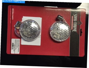 N[p[c ChromeANZT[10-1606Ao[LEDtgfBAϊLbg SHOW CHROME ACCESSORIES 10-1606 AMBER LED FRONT TURNSIGNAL CONVERSION KIT