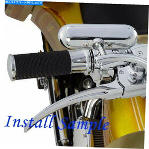 N[p[c n[[_Ci\tggD[OX|[cX^[AĴ߂̃I[goCN[~jI[o~[ Motorcycle Chrome Mini Oval Mirrors for Harley Dyna Softail Touring Sportster US