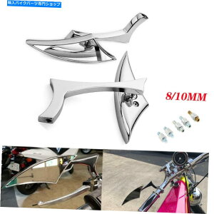 �N���[���p�[�c Buell Lightning XB9SX XB12S x 1 x 1�̂��߂̃I�[�g�o�C�u���[�h�T�C�h�~���[8mm 10mm Motorcycle Blade Side Mirrors 8mm 10mm For Buell Lightning XB9SX XB12S X1 X1