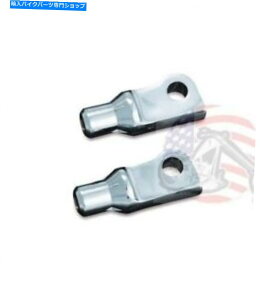 N[p[c NCLN[e[p[tbgyOPEGA_v^[n[[X|[cX^[tH[hRg[ Kuryakyn Chrome Tapered Footpeg Peg Adapters Harley Sportster Forward Controls