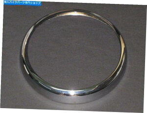 N[p[c wbhCgoPbgN[LUCAS 6 "CMXǂtBbgObh Headlight bucket chrome RIM replaces Lucas 6" UK Made fits good