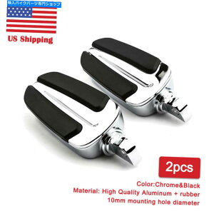�N���[���p�[�c �n�[���[�_�r�b�h�\���t�@�b�g�{�[�C�̂��߂̃I�[�g�o�C�N���[���G���W���K�[�h�n�C�E�F�C�t�b�g�y�O�̋x�� Motorcycle Chrome Engine Guard Highway Foot Pegs Rest For Harley Davidson Fatboy