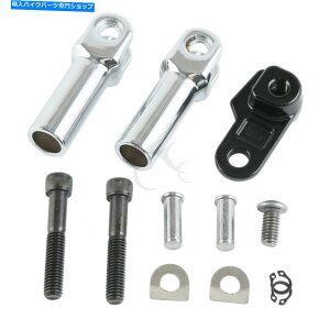 �N���[���p�[�c Chrome���q��PEGS�}�E���g�N���r�X�L�b�g�t�B�b�g�n�[���[�\�t�g�X����2012-17 Chrome Passenger Foot Pegs Mount Clevis Kit Fit For Harley Softail Slim 2012-17�y���s�A���i�z