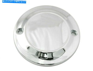 N[p[c Harley DavidsonpV-Twin Chrome 2X[XCOjbVVXeJo[ V-Twin Chrome 2-Hole Smooth Ignition System Cover for Harley Davidson