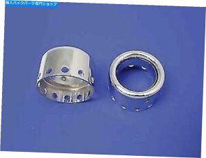 �N���[���p�[�c v-twin�ɂ��n�[���[�_�r�b�h�\���̂��߂̃N�������̃V���b�N�J�o�[�Z�b�g Chrome Lower Shock Cover Set for Harley Davidson by V-Twin