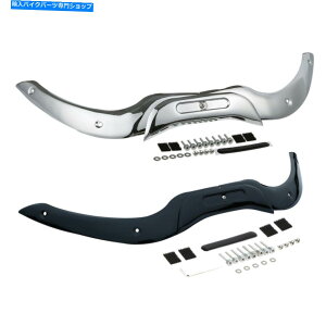 N[p[c N[/ubNtgKX̃gtBbgn[[c[O[hOChf2004-2013 Chrome/Black Windshield Trim Fit For Harley Touring Road Glide Models 2004-2013