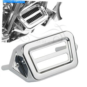 �N���[���p�[�c Harley Road King Glide Flht / X FLHRS EFI FLHXI�p�N���[���d�����M�����[�^�J�o�[ Chrome Voltage Regulator Cover For Harley Road King Glide FLHT/X FLHRS EFI FLHXI�y���s�A���i�z
