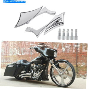 N[p[c I[goCN[u[hAr[~[tBbgn[[obK[c[O`bp[ Motorcycle Chrome Blade Rear View Mirrors Fit For Harley Bagger Touring Chopper